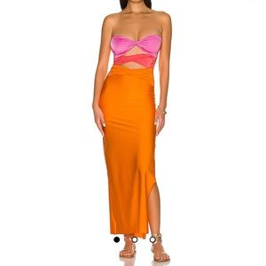 Cutout Multicolor Dress!